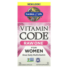 Load image into Gallery viewer, Garden of Life Vitamin Code® RAW One™ Once Daily Multivitamin For Women