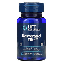 Load image into Gallery viewer, Life Extension Resveratrol Elite 30 Vegetarian Capsules