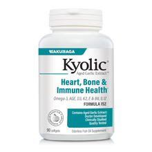 Load image into Gallery viewer, Kyolic Aged Garlic Extract™ Heart Bone & Immune Health Formula 152 90 Softgels