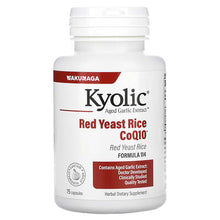 Load image into Gallery viewer, Kyolic Aged Garlic Extract™ Red Yeast Rice Plus CoQ10 Formula 114