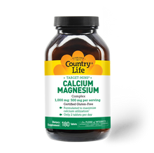 Load image into Gallery viewer, Country Life Target-Mins Calcium Magnesium Tablets