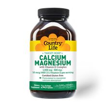 Load image into Gallery viewer, Country Life Target-Mins Calcium Magnesium with Vitamin D Complex