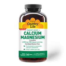 Load image into Gallery viewer, Country Life Target-Mins Calcium Magnesium Tablets