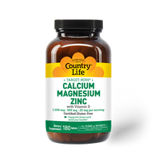 Load image into Gallery viewer, Country Life Calcium Magnesium Zinc with Vitamin D