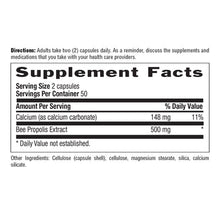 Load image into Gallery viewer, County Life Bee Propolis 500 mg