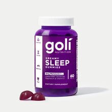Load image into Gallery viewer, Goli Nutrition Dreamy Sleep Gummies 60 Gummies