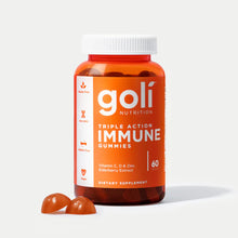 Load image into Gallery viewer, Goli Nutrition Triple Action Immune Gummies 60 Gummies