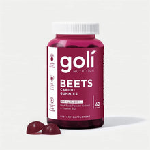 Load image into Gallery viewer, Goli Nutrition Beets Cardio Gummies 60 Gummies