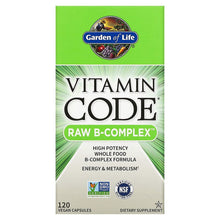 Load image into Gallery viewer, Garden of Life Vitamin Code® RAW B-Complex™