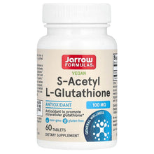 Load image into Gallery viewer, Jarrow Formulas S-Acetyl L-Glutathione 100 mg 60 Tablets