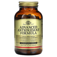 Load image into Gallery viewer, Solgar Advanced Antioxidant Formula 120 Vegetable Capsules