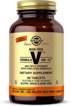 Load image into Gallery viewer, Solgar Formula VM-75 Multiple Vitamins with Chelated Minerals, Iron Free