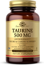 Load image into Gallery viewer, Solgar Taurine 500 mg