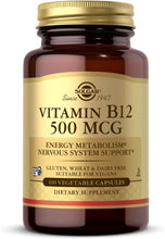Load image into Gallery viewer, Solgar Vitamin B12 500 mcg