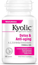 Load image into Gallery viewer, Kyolic Aged Garlic Extract Detox & Anti-Aging Formula 105