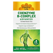 Load image into Gallery viewer, Country Life Coenzyme B-Complex Advanced