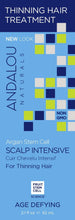 Load image into Gallery viewer, Andalou Naturals Argan Stem Cell Scalp Intensive Thinning Hair Treatment Age Defying 2.1 fl oz (62 ml)