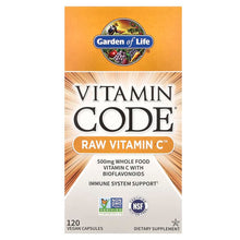Load image into Gallery viewer, Garden of Life Vitamin Code RAW Vitamin C