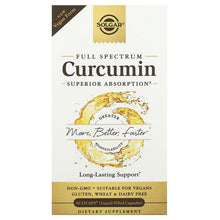 Load image into Gallery viewer, Solgar Full Spectrum Curcumin