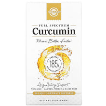 Load image into Gallery viewer, Solgar Full Spectrum Curcumin