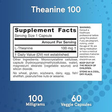 Load image into Gallery viewer, Jarrow Formulas Theanine 100 - 100mg