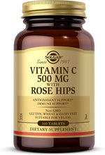 Load image into Gallery viewer, Solgar Vitamin C With Rose Hips 500 mg