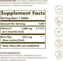 Load image into Gallery viewer, Solgar Vitamin C With Rose Hips 1000 mg