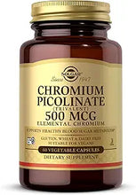 Load image into Gallery viewer, Solgar Chromium Picolinate 500 mcg