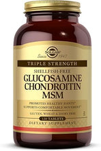 Load image into Gallery viewer, Solgar Glucosamine Chondroitin MSM Triple Strength