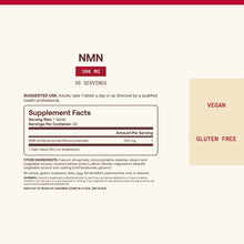 Load image into Gallery viewer, Jarrow Formulas NMN 300 mg 30 Tablets