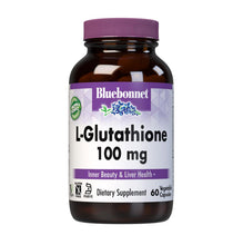 Load image into Gallery viewer, Bluebonnet Nutrition L-Glutathione 100 mg