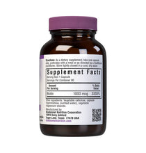 Load image into Gallery viewer, Bluebonnet Nutrition Biotin 1000 mcg 90 Vegetable Capsules