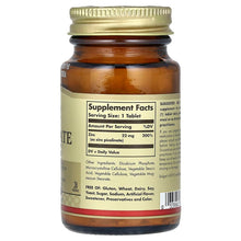 Load image into Gallery viewer, Solgar Zinc Picolinate 22 mg 100 Tablets