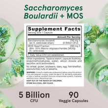Load image into Gallery viewer, Jarrow Formulas Vegan Saccharomyces Boulardii + MOS 5 Billion CFU