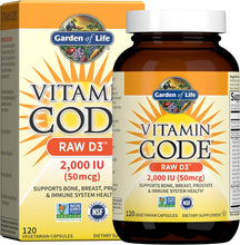 Load image into Gallery viewer, Garden of Life Vitamin Code® RAW D3™ 2000 IU