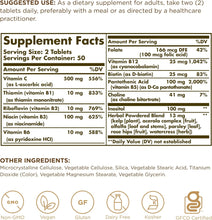 Load image into Gallery viewer, Solgar B-Complex with Vitamin C Stress Formula