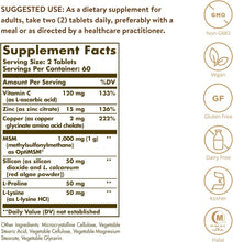 Load image into Gallery viewer, Solgar, Skin, Nails & Hair Advanced MSM Formula