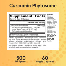 Load image into Gallery viewer, Jarrow Formulas Curcumin Phytosome 500 mg