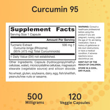 Load image into Gallery viewer, Jarrow Formulas Curcumin 95 500 mg
