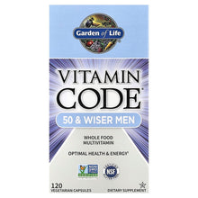 Load image into Gallery viewer, Garden of Life Vitamin Code® 50 & Wiser Men Whole Food Multivitamin