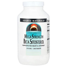 Load image into Gallery viewer, Source Naturals Mega Strength Beta Sitosterol 375 mg