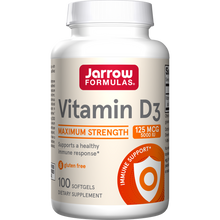 Load image into Gallery viewer, Jarrow Formulas Vitamin D3 - 5000IU