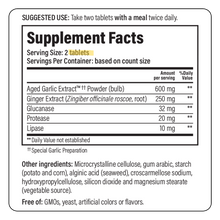 Load image into Gallery viewer, Kyolic Aged Garlic Extract™ Cleanse & Digestion Formula 102 (Veggie Tablets)