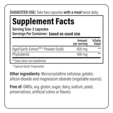 Load image into Gallery viewer, Kyolic Aged Garlic Extract™ Phytosterols Formula 107