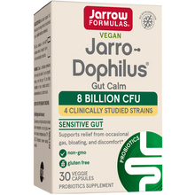 Load image into Gallery viewer, Jarrow Formulas Jarro-Dophilus Gut Calm 8 Billion CFU 30 Veggie Capsules