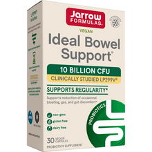 Load image into Gallery viewer, Jarrow Formulas Vegan Ideal Bowel Support 10 Billion CFU 30 Veggie Capsules