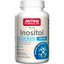 Load image into Gallery viewer, Jarrow Formulas Vegan Inositol 750 mg 100 Veggie Capsules