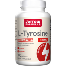 Load image into Gallery viewer, Jarrow Formulas L-Tyrosine 500 mg 100 Capsules