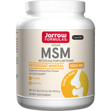 Load image into Gallery viewer, Jarrow Formulas MSM Powder 35.5 oz (1,000 g)