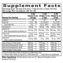 Load image into Gallery viewer, ChildLife Essentials Pure Arctic Cod Liver Oil Natural Strawberry 8 fl oz (237 ml)